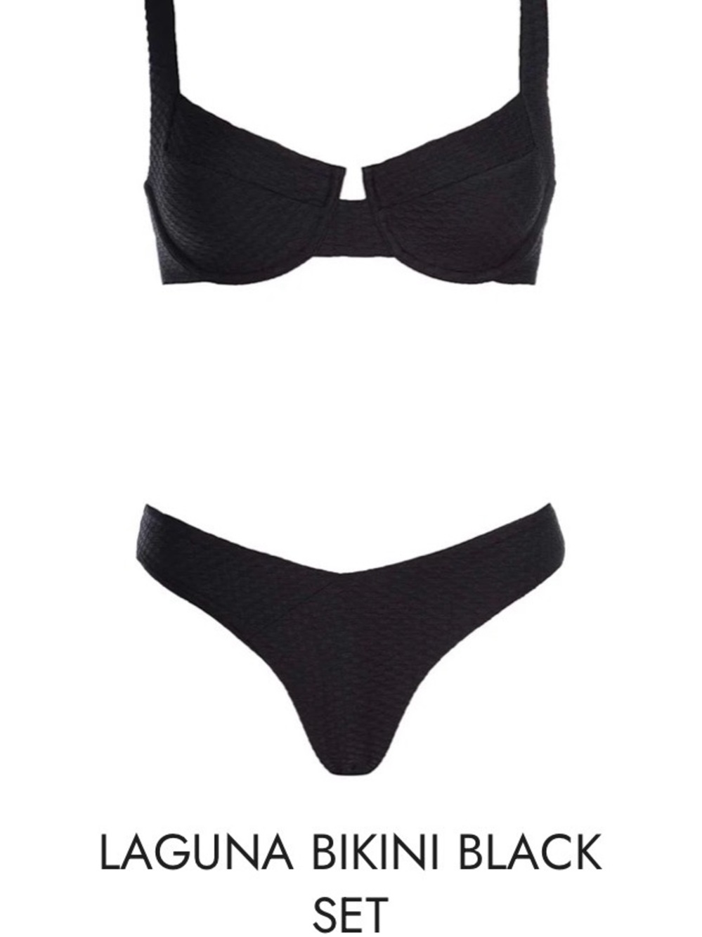 Vetchy Laguna Bikini Set Small Top/Medium Bottom NWT - Picture 3 of 5